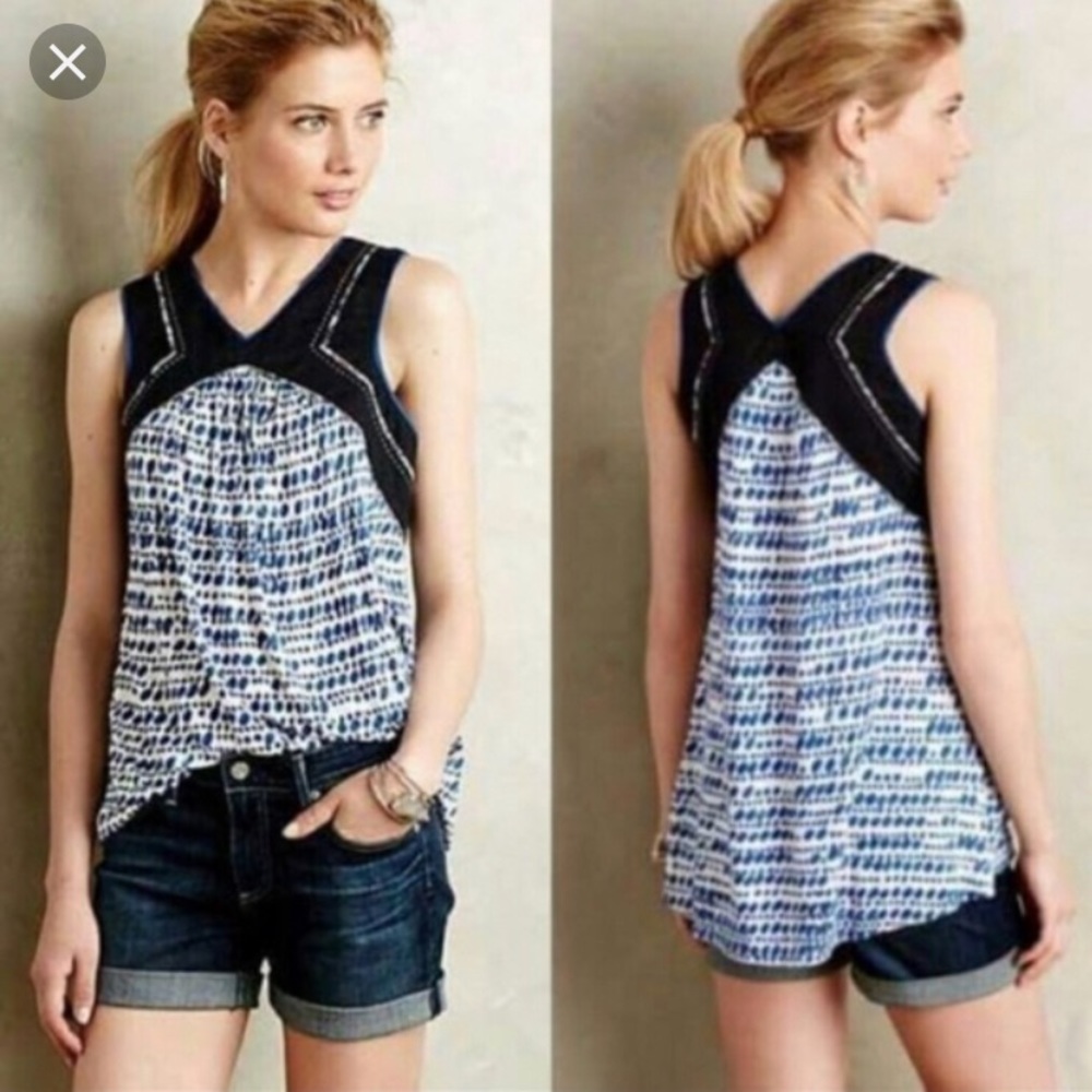 One September Meseta top from Anthropologie